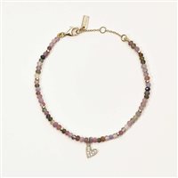 Bracciale Mabina Donna SUMMER IN LOVE in Argento Tormalina 533562 - 533562